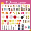 Cucina per bambini COSTWAY, cucina per bambole con 113 Anteprima dell’immagine prodotto 4