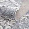 Teppich Hochflor Wohnzimmer - 200 cm Rund - Landhaus Ethno Produktbild-Vorschau 4