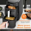 XXL 10L Friggitrice ad Aria Doppio Cestello 2700W, Anteprima dell’immagine prodotto 2