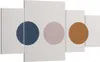 Bild auf Leinwand - Leinwandbild - 4 Teile - Minimalistisch Produktbild-Vorschau 1