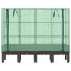A raised garden bed with a greenhouse cover. Produktbild-Vorschau