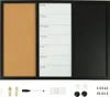 Tableau multifonction 3 en 1 Relaxdays, H x L : 50 x 70 cm, Voir les images du produit 1