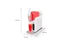 Unold-Slush-Maker mit den Maßen 42,9 cm (Breite), 44,6 cm (Höhe) und 17,5 cm (Tiefe). Er hat einen r Produktbild-Vorschau