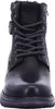A close-up, front-facing view of a black leather boot. Anteprima dell’immagine prodotto