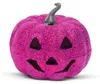 Halloween RGB LED decoratie - pompoen van schuim - paars - Productafbeelding-voorbeeld 1
