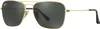Ray-Ban CARAVAN, Erwachsener, Uni, Quadratisch, Gold, Produktbild-Vorschau 3