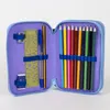 Dvoupatrový školní penál Stitch modrý - vybavený Náhled obrázku produktu 7