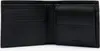 LACOSTE Cuir porte-monnaie Monogramm Billfold Coin Noir Voir les images du produit 6