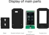 A display of the main parts of a 3D printer screen kit, including a base, screen bottom cover, screen with motherboard, and screen box. Náhled obrázku produktu
