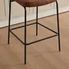 Barhocker 2er Set im modernen Vintage-Stil mit Rattanlehne, Produktbild-Vorschau 5