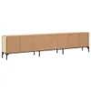 vidaXL TV-Schrank mit Schublade Sonoma-Eiche 200x25x44cm Produktbild-Vorschau 9