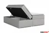 Boxspringbett BOSTON 160x200 cm Velour Kronos 34 Anthrazit Produktbild-Vorschau 6