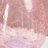 LED Osterei H16cm Rosa Glas Licht mit Timer Dekolampe Produktbild-Vorschau 3