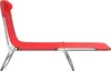 VidaXL 360182, Lounge, Stahl, Textil, Rot Produktbild-Vorschau 5