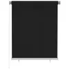vidaXL Außenrollo 125 (B) x 140 (H) cm Schwarz Produktbild-Vorschau 1