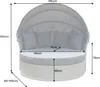 riess-ambiente Outdoor Sonneninsel PLAYA LIVING 165cm Produktbild-Vorschau 7