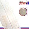 A close-up of a roll of drywall tape with text and a circular inset showing a textured surface. Produktbild-Vorschau
