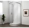 Půlkruhový sprchový kout EASY 900x900 mm, čiré sklo Náhled obrázku produktu 1