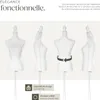 Mannequin de couture - blanc Voir les images du produit 5