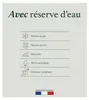 Pot de fleurs à réserve d'eau Hydrosystem Eva New Rond Voir les images du produit 4