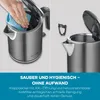 SEVERIN WK 9342 Wasserkocher 1l 2400W dark inox Anteprima dell’immagine prodotto 9