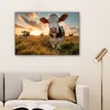 MuchoWow® - Leinwandbilder - Kuh - Wiese - Tierportrait - Produktbild-Vorschau 6