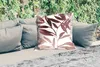 MuchoWow® Outdoor Kissen - Blättern - Design - Abstrakt - Produktbild-Vorschau 2