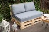 Blomster Palettenkissen 3er-Set für Gartenmöbel 120 x 80 cm Produktbild-Vorschau 5