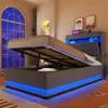 Hydraulisches Polsterbett mit USB-C, LED, Produktbild-Vorschau 2