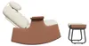 ProximaX Schaukelstuhl mit Hocker, Beige Cordstoff, Produktbild-Vorschau 15