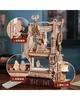 Baukasten Robotime Klassische Druckpresse LK602 Holz 21,5 x Produktbild-Vorschau 6