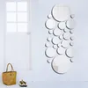 26pcs/set Acrylic Polka Dot Wall Mirror Stickers Room Voir les images du produit 1