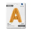 Pallone in foil con lettera gigante 26"/66cm | Oro #A Anteprima dell’immagine prodotto 4