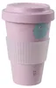 AWAVE®  Kaffeebecher To Go 400 ml rPET | Rosa Produktbild-Vorschau 1