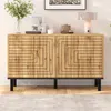 Merax dressoir met 3 deuren met push-open sluiting en een Productafbeelding-voorbeeld 9