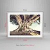 Gerahmtes Poster - Weißer Rahmen - Tiger Wild Baum - 70x50 Produktbild-Vorschau 5