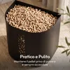 CASABEL Contenitore Pellet & Granuli con Ruote, Cap. 30kg, Anteprima dell’immagine prodotto 4