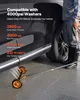 A person is using a pressure washer attachment with wheels to clean the underside of a car. Náhľad obrázku produktu