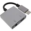 InLine USB-C Audio Adapterkabel, USB-C zu 3,5mm Buchse + PD Produktbild-Vorschau 1