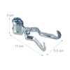 Relaxdays Ganci a molla da campeggio, set da 4, ganci per Anteprima dell’immagine prodotto 4