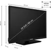Telefunken XH24O550M Fernseher 24 Zoll HD Auflösung, LED TV Produktbild-Vorschau 8