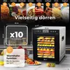 Balter Dörrautomat Edelstahl mit 10 Etagen, 700 W, Produktbild-Vorschau 8