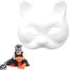 DIY Therian Masque Kit Blanko Katzen-Fuchs-Maske mit Produktbild-Vorschau 5