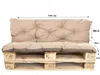 Set de coussins de palette 120x80x50cm, Coussins de palette Voir les images du produit 2