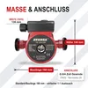 AVANSA 25-4/180 Circulatiepomp cv-pomp 230 V – DN25 11/2", Productafbeelding-voorbeeld 4