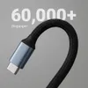 Nylon USB-C 100W Verlängerungskabel – 4K 60FPS, 10Gbps Produktbild-Vorschau 3