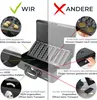 Geldkassette mit 2 Tragegriffen von HMF mit 36 cm Breite in Schwarz Produktbild-Vorschau