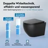doporro Hänge-WC Spülrandlos Hänge-Toilette mit Tiefspüler Produktbild-Vorschau 2
