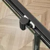 MIQU Duschkabine Eckeinstieg 90x90x185 cm  Duschwand mit Produktbild-Vorschau 6