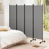 Dzielnik pokoju COSTWAY 225 x 173 cm na kółkach, Podgląd zdjęcia produktu 9